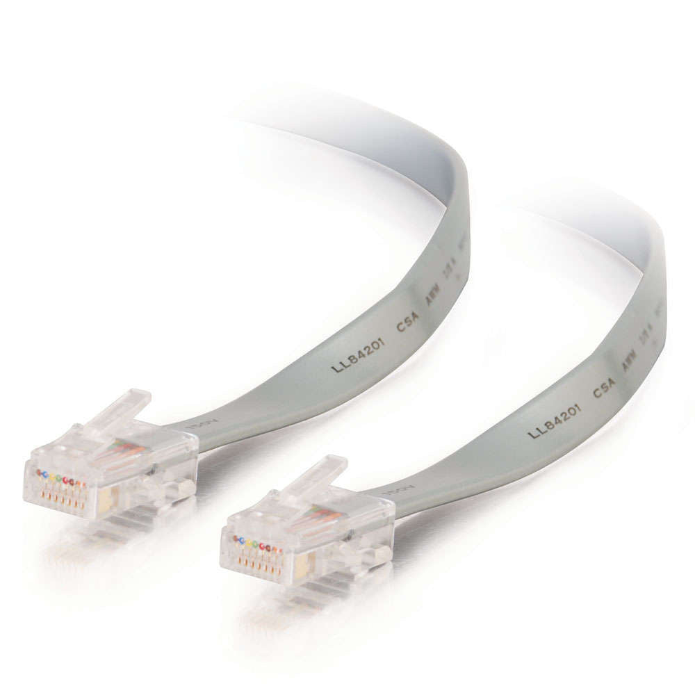 C2G CG02980 | 25ft (7.6m) RJ45 8P8C Crossed/Rollover Modular Cable