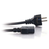 C2G CG03138 | 8.2ft (2.5m) 14 AWG European Power Cord (CEE7/7 to IEC320C13) (TAA Compliant)