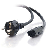 C2G CG03138 | 8.2ft (2.5m) 14 AWG European Power Cord (CEE7/7 to IEC320C13) (TAA Compliant)