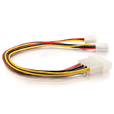 C2G CG03165 | 10in One 5.25in to Two 3.5in Internal Power Y-Cable