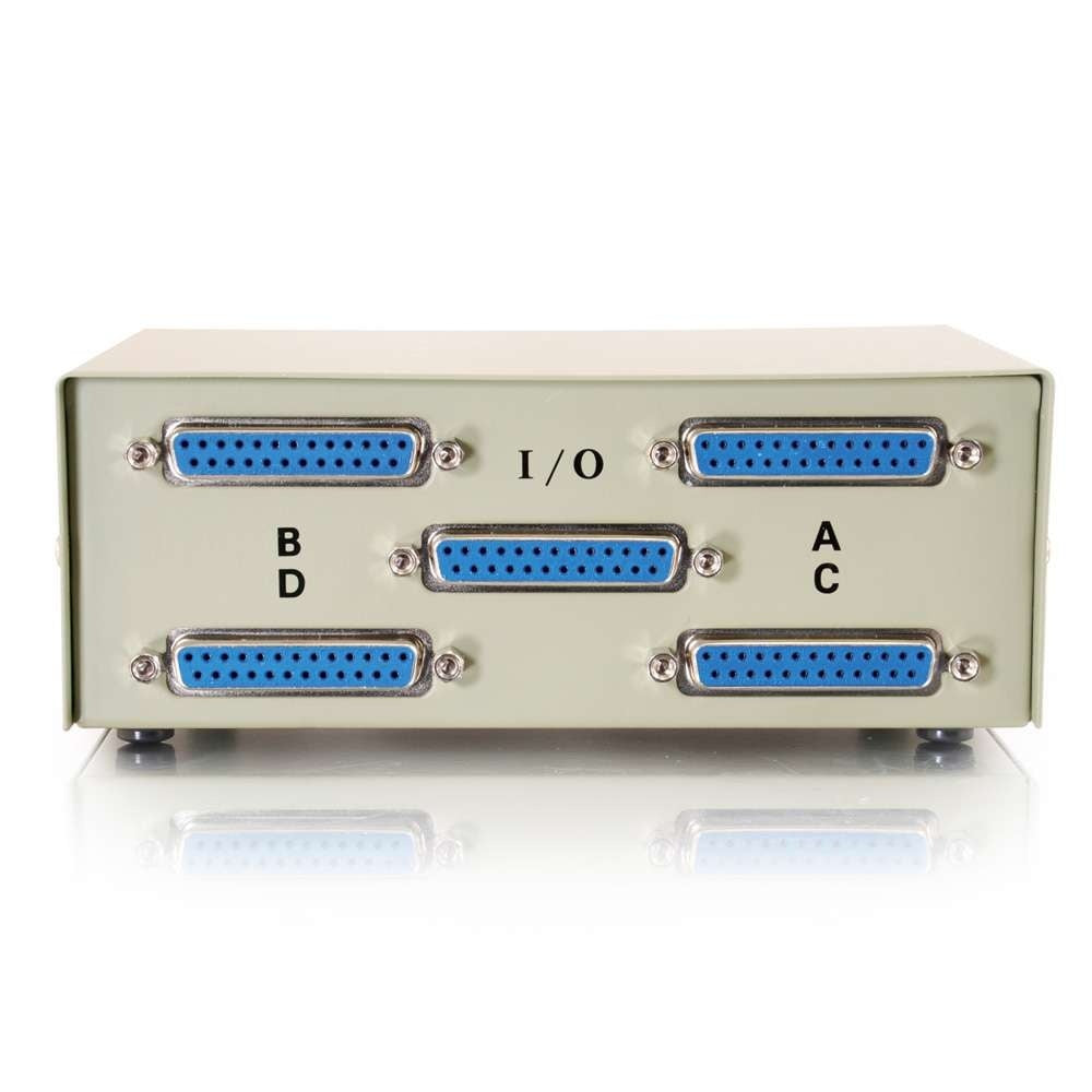 C2G CG03292 | 4-Port DB25 Manual Switch Box