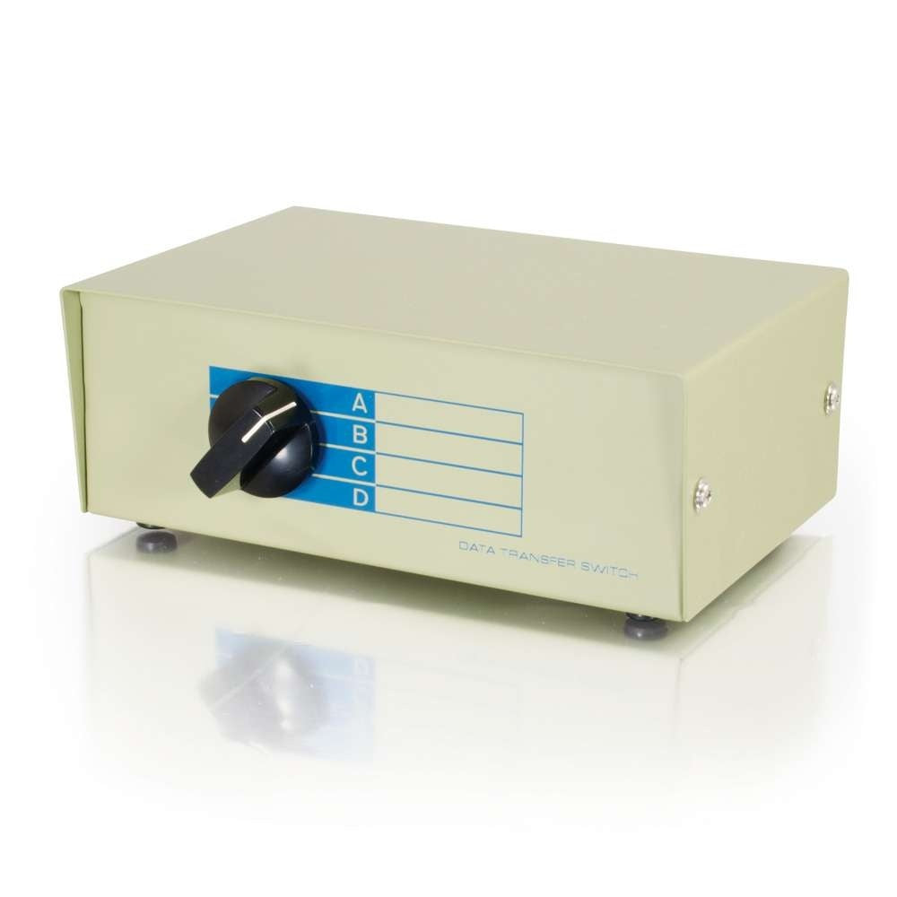 C2G CG03292 | 4-Port DB25 Manual Switch Box