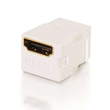 C2G CG03345 | Snap-In HDMI F/F Keystone Insert Module (TAA Compliant) - White