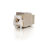 C2G CG03786 | Cat5e Metal Shielded Keystone Jack - Silver