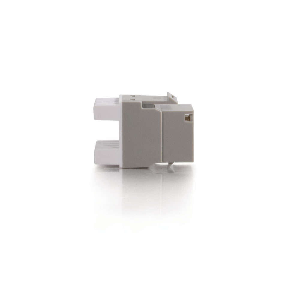 C2G CG03792 | Cat5E RJ45 UTP Keystone Jack - Gray