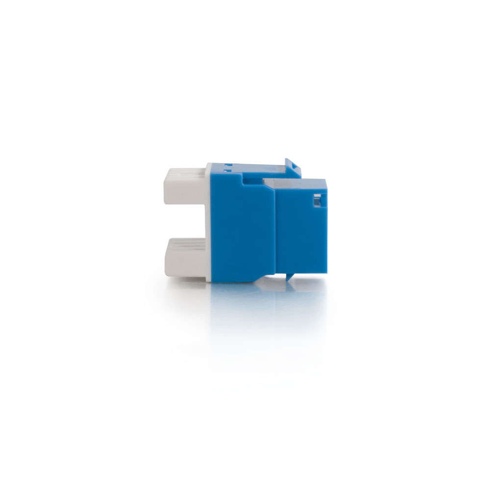 C2G CG03796 | Cat5E RJ45 UTP Keystone Jack - Blue