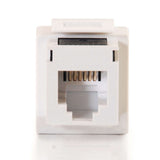 C2G CG03801 | Cat3 RJ11/RJ12 Keystone Jack - White