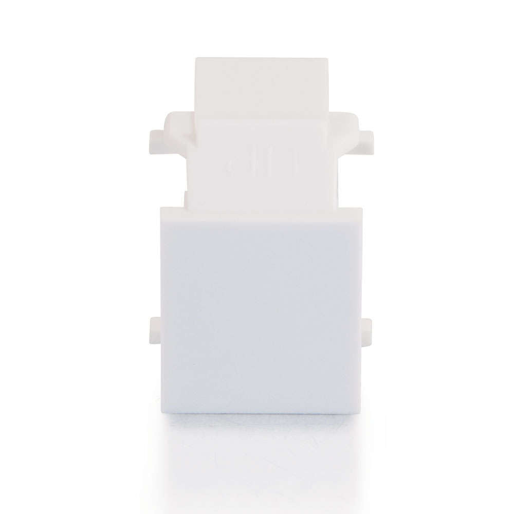 C2G CG03820 | Snap-In Blank Keystone Insert Module - White