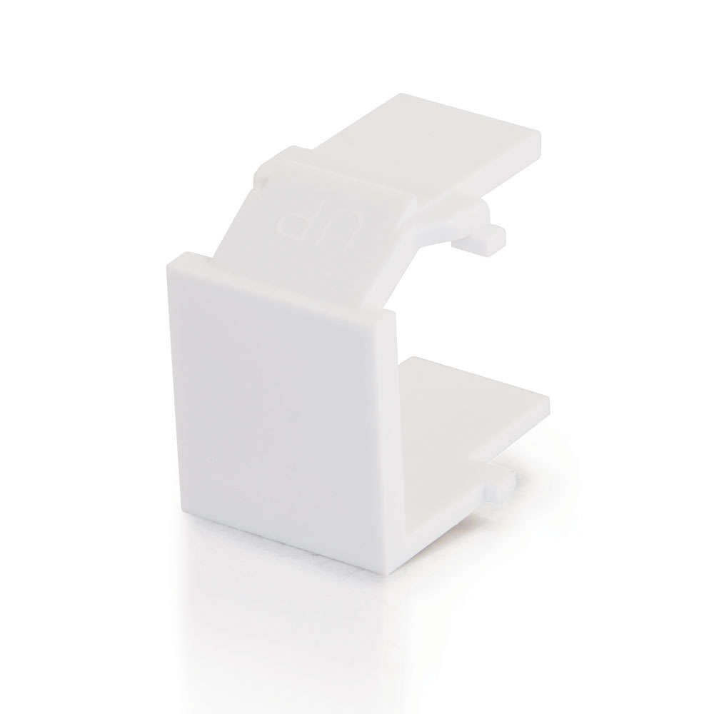 C2G CG03820 | Snap-In Blank Keystone Insert Module - White
