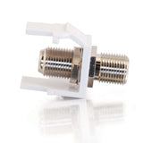 C2G CG03824 | Snap-In F-Type F/F Keystone Insert Module - White