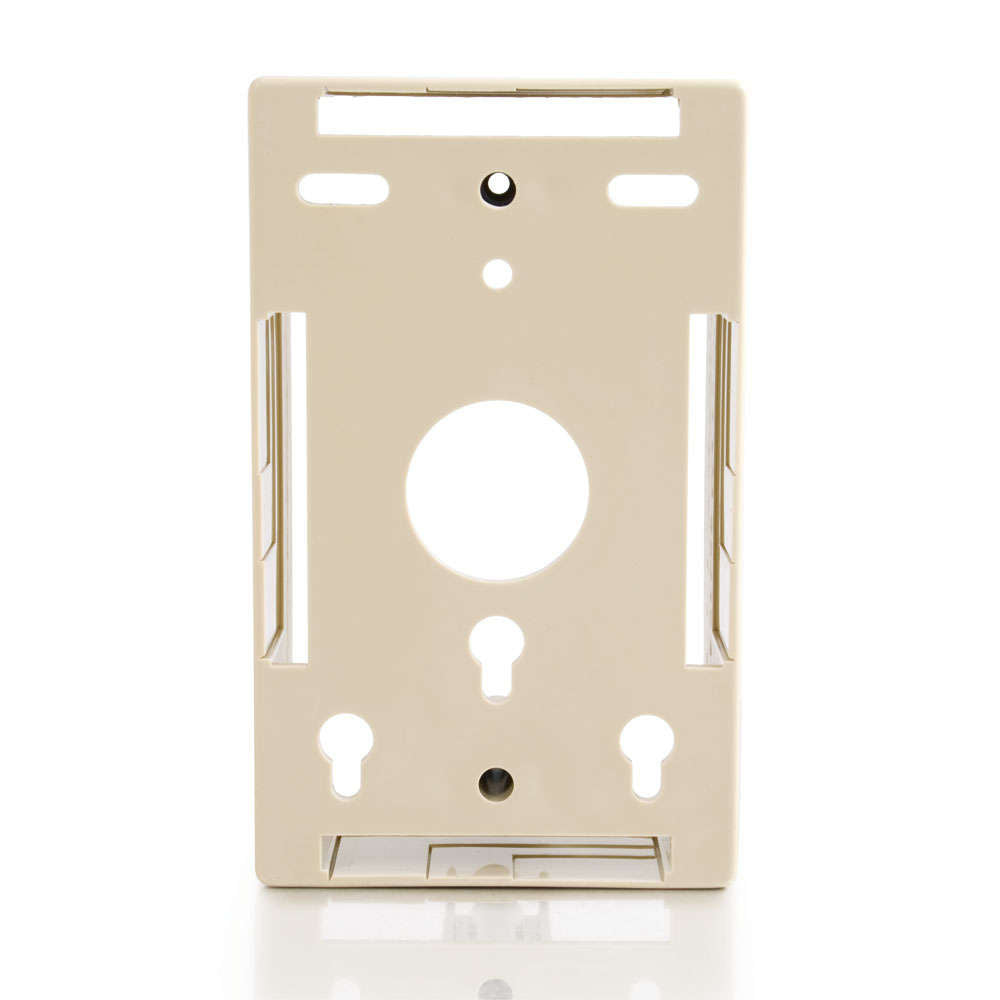 C2G CG03838 | Single Gang Wall Box - Ivory