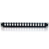 C2G CG03858 | 16-Port Blank Keystone/Multimedia Patch Panel
