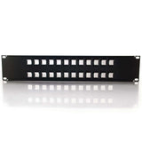 C2G CG03859 | 24-Port Blank Keystone/Multimedia Patch Panel