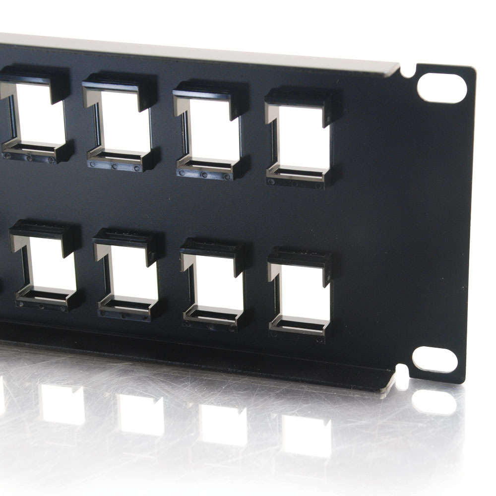 C2G CG03860 | 32-Port Blank Keystone/Multimedia Patch Panel