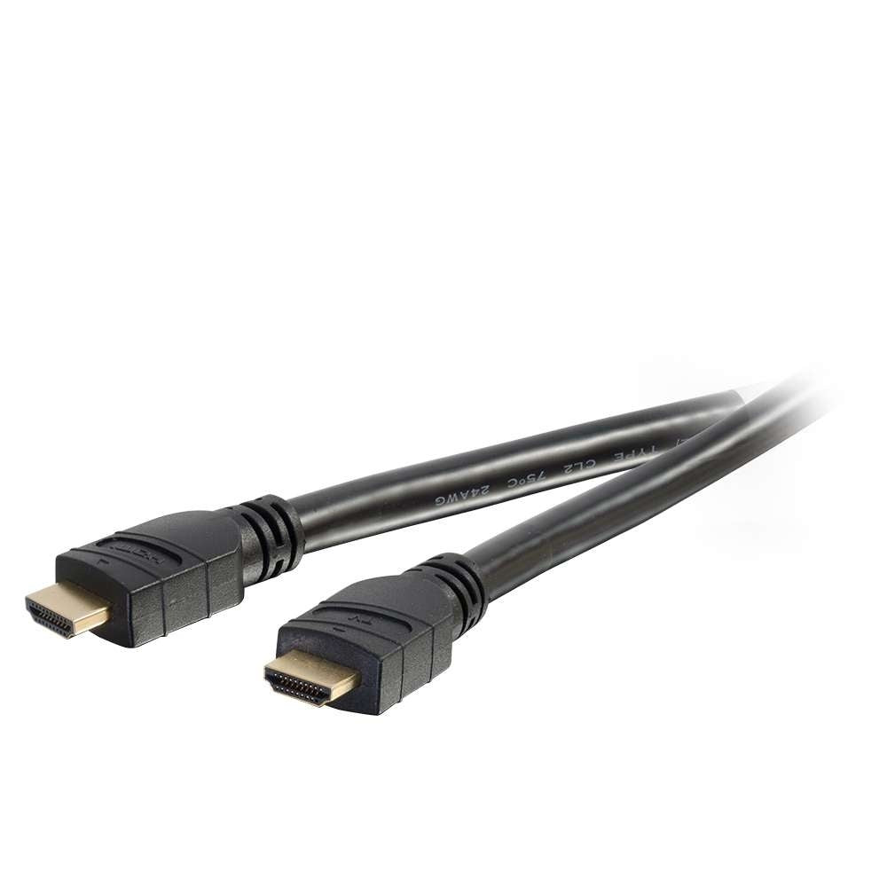 C2G CG41368 | 75ft (22.8m) C2G Plus Series Active High Speed HDMI Cable 4K 30Hz - In-Wall CL3-Rated