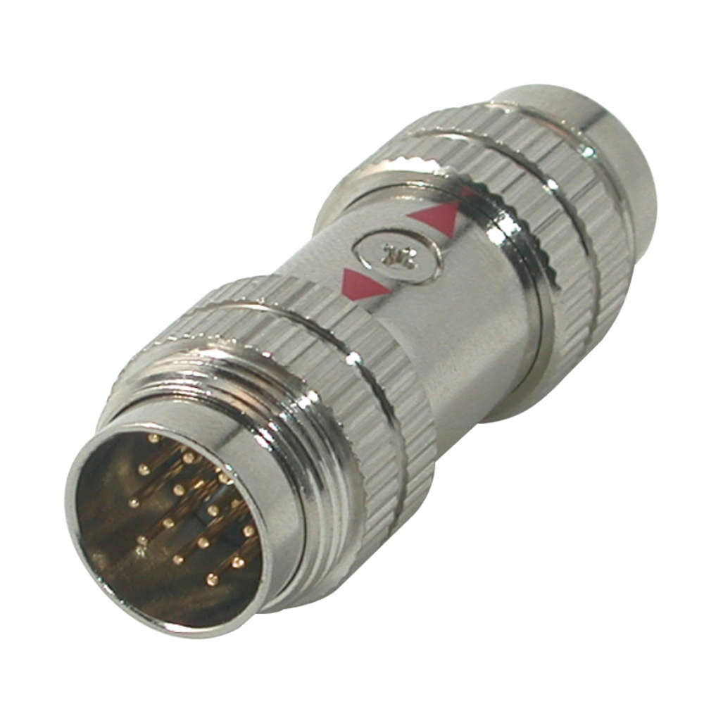 C2G CG42058 | RapidRun PC 15-pin Din (Yellow and Orange) M/M Coupler