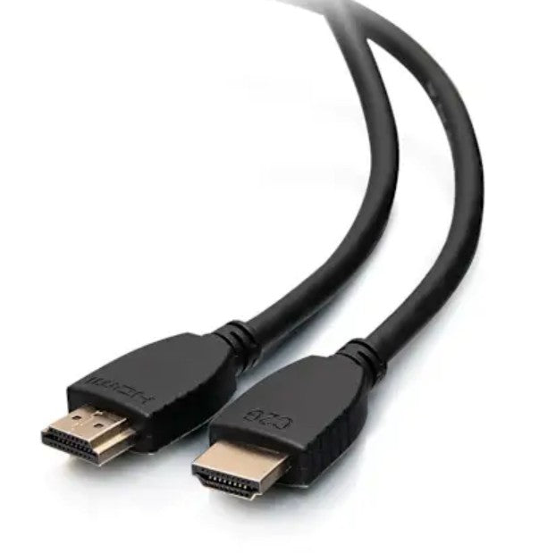 C2G CG56782 | High-Speed HDMI Cable, 3 ft., Black, 24 AWG, Tinned Copper, PVC Jacket, 18 Gbps