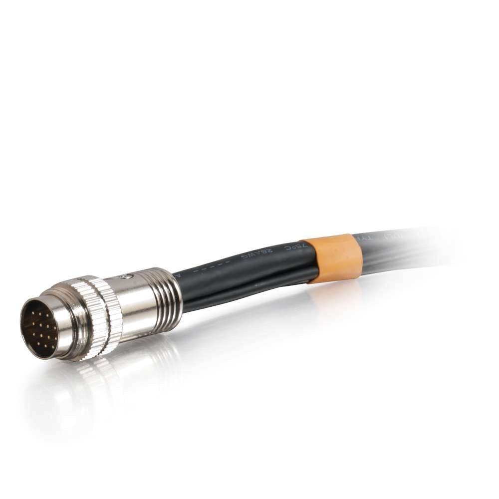 C2G CG60018 | 1.5ft (0.46m) RapidRun VGA (HD15) + 3.5mm + Composite Video + Stereo Audio Flying Lead