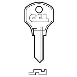 CCL Security Products 5865JR | Lock Key Blank, For 5-Disc Tumbler Lock