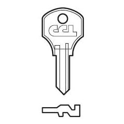 CCL Security Products 8618C-R1 | Lock Key Blank, 5-Pin, For Pin Tumbler Lock