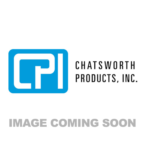 Chatsworth Products 30027-704 | 4 RMU Rack Filler Panel, Black