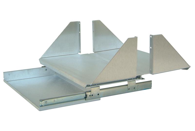 Chatsworth 11487-523 | CPU/Monitor Shelf with Single Sliding Keyboard Tray