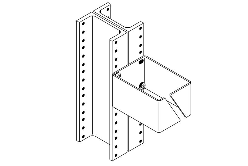 Chatsworth 12228-501 | Double-Wide Cable Ring