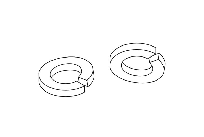 Chatsworth 04003-001 | Split Lock Washer 5/8"