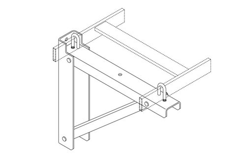 Chatsworth 11746-724 | Triangular Support Bracket