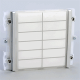 Comelit 3336 | iKall Backlit Blank (Black) Module