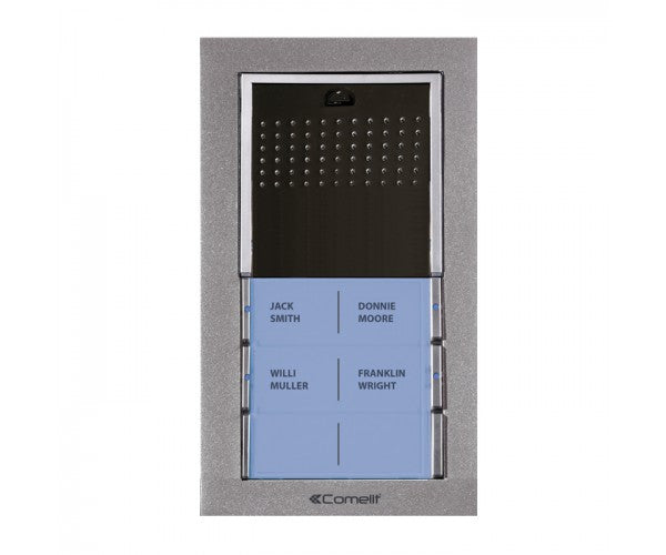 Comelit IA4S | EZ-Pack Audio Entry Panel Kit (Surface) 4 Button iKall Series For SimpleBus