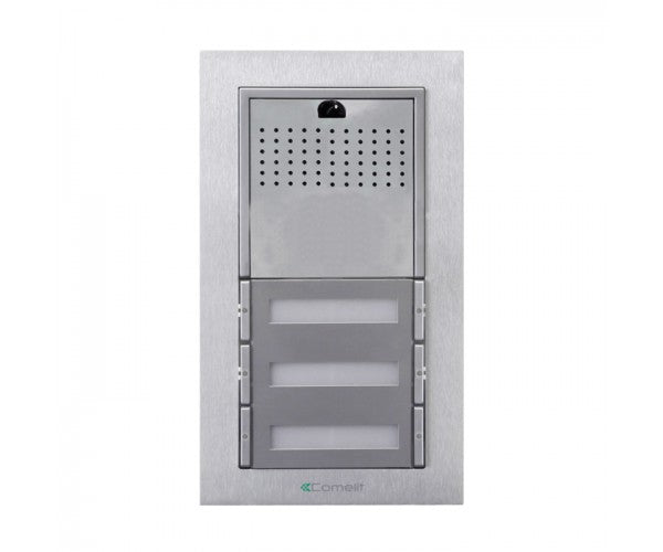 Comelit IMA6F | EZ-Pack Audio Entry Panel Kit (Flush) 6 Button iKall Metal For SimpleBus 2 Series