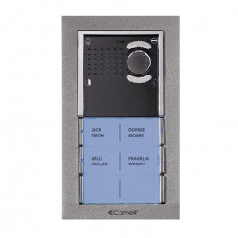 Comelit IV4S | EZ-Pack A/V Entry Panel Kit (Surface) 4 Button iKall Series For SimpleBus