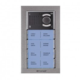 Comelit IV8S | EZ-Pack A/V Entry Panel Kit (Surface) 8 Button iKall Series For SimpleBus
