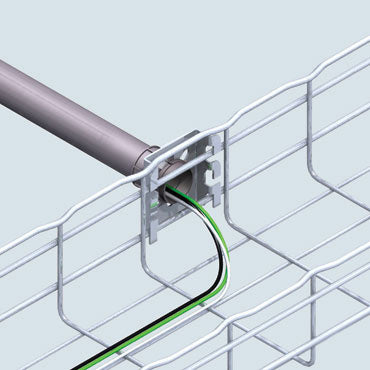 Cablofil C50CC112PG | Conduit Clamp Kit, Pre-Galvanized, 1-1/2 in., 1.88 W in.