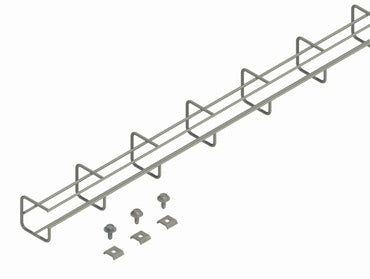 Cablofil CFG50/200EZ | Cable Tray, Steel, Electrozinc Plated, 10 ft. L, 2 H x 7.87 W in.