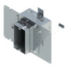 Cablofil EZEW1-SPT58 | 4 in. Square Box With 1-Gang 5/8'' Plaster Ring And 1 Grounded Plugtail Switch Connector With Protective Mud Cover - Box Of 10