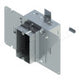 Cablofil EZEW1-SPT58 | 4 in. Square Box With 1-Gang 5/8'' Plaster Ring And 1 Grounded Plugtail Switch Connector With Protective Mud Cover - Box Of 10