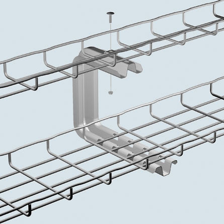 Cablofil FASC300BL | Fas C Bracket-Black (2D,6W,12L) [941264]