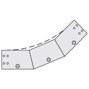 Cablofil LD-6A-90VI12-24 | Ld-6A-90Vi12-24 Al 6H 90Âº Ivr 12R 24W (Tra)