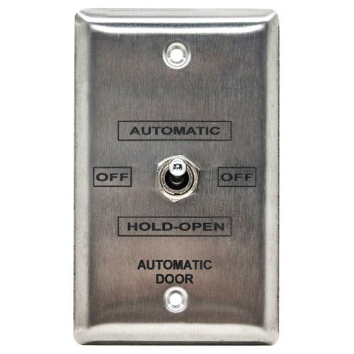 Camden Door Controls CM-195/31 | Single Gang Faceplate Stainless Steel