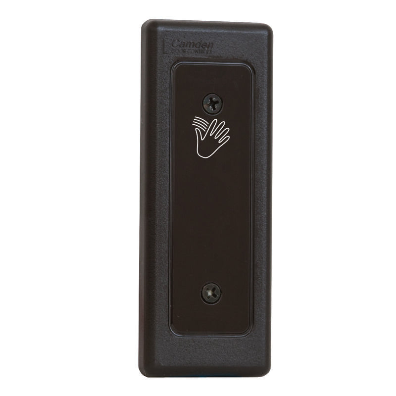Camden Door Controls CM-324/40N | Wired Touchless Switch, Economical, 1 Relay, Narrow Faceplate Hand Icon