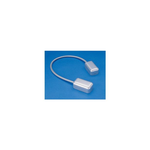 Camden Door Controls CM-PT14DUR | Aluminum End Caps, 1/4" Inside Diameter Cable, 18" Length, Duranodic (Dark Bronze) Finish