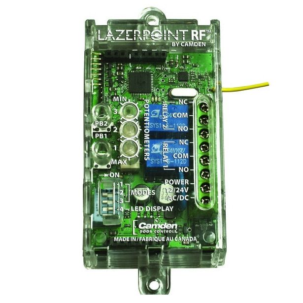 Camden Door Controls CM-RFL402-49-B | Lazerpoint RF 915Mhz Wireless Switch Kit Includes CM-40/2, CM-49A/B, CM-TX-9, CM-RX91