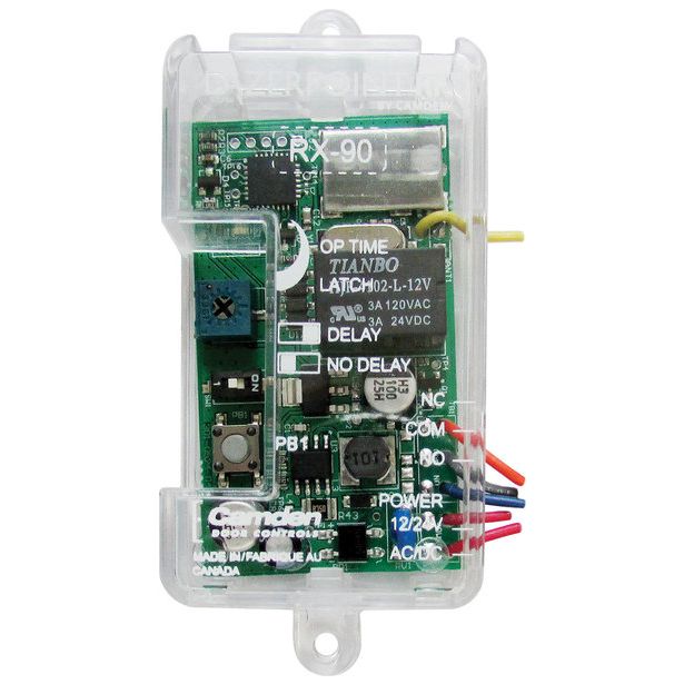 Camden Door Controls CM-RFL463F-LPA | Lazerpoint RF 915Mhz Wireless Switch Kit Includes CM-46/3F, CM-43LP, CM-TX-9, CM-RX90 Advanced Receiver