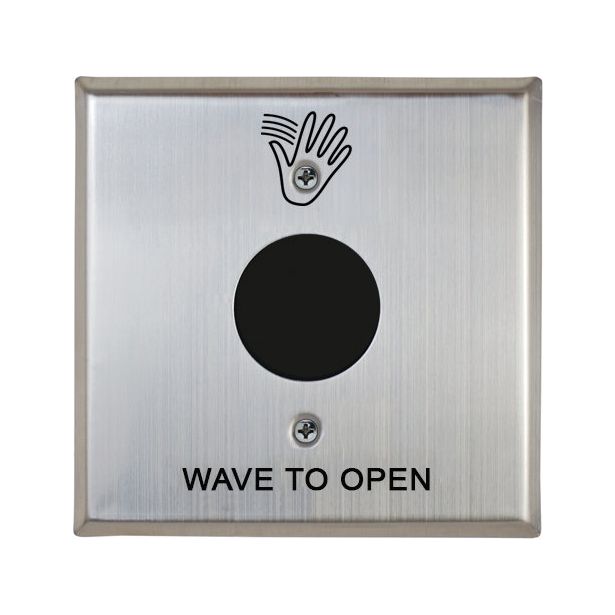Camden Door Controls CM-SK330/42SW | SureWave Wireless Switch Kit, Doublegang, Stainless Steel Face Plate