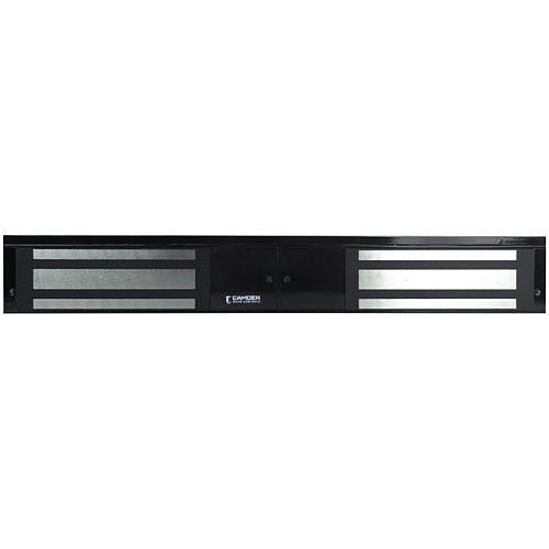Camden Door Controls CX92S12BK | Surface Mount Double Door Magnetic Lock - Basic, All-Black Finish