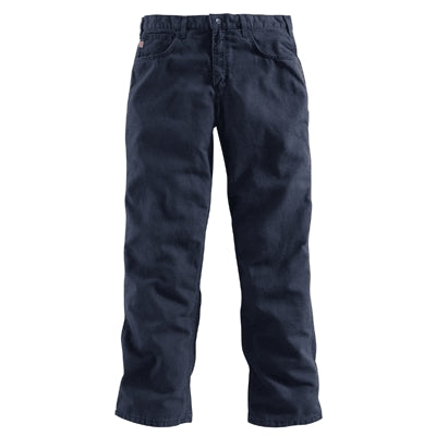 Carhartt FRB159DNY 36X32 | FR Work Jeans, Loose Fit, Dark Navy, 36 x 32