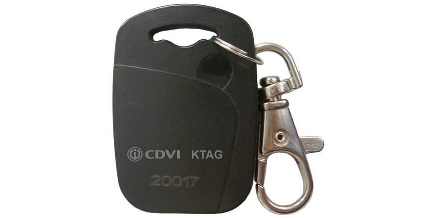 Cdvi Americas KTAG25 | Black Proximity Key Ring Badge