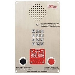 Ceeco SSP-511-FD-ADA | Emergency Speakerphone With Keypad, Autodial Push Button & Ada Features